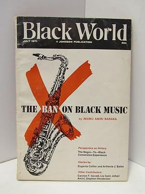 Seller image for BLACK WORLD: THE BAN ON BLACK MUSIC ET. AL.; for sale by Counterpoint Records & Books