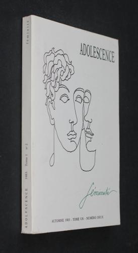 Immagine del venditore per Adolescence, automne 1983, tome I, n2 : fminit venduto da Abraxas-libris
