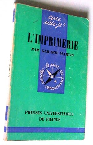 L'imprimerie