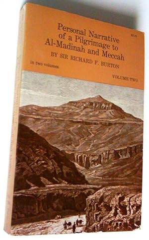 Bild des Verkufers fr Personal Narrative of a Pilgrimage to Al-Madinah and Meccah in two volumes, volume two zum Verkauf von Claudine Bouvier