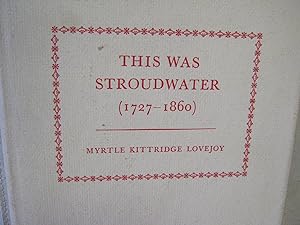 Seller image for This Was Stroudwater (1727 - 1860) for sale by Open Door Books