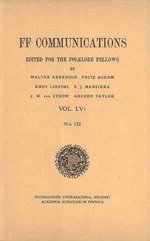 Seller image for Katalog der niederlndischen Mrchen-, Ursprungssagen-, Sagen- und Legendenvarianten (FF Communications, 132) for sale by Masalai Press