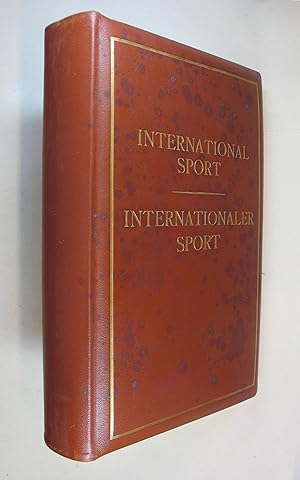 Internationaler Sport. Herausgegeben von W. Müseler, H. Hasperg, S. Kohls, A. Stock u. E. Wolter....