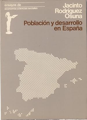 Imagen del vendedor de POBLACIN Y DESARROLLO EN ESPAA a la venta por Librera Vobiscum