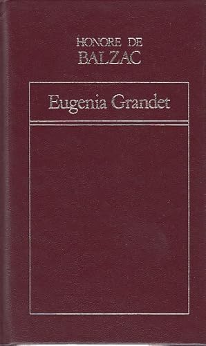 Seller image for EUGENIA GRANDET for sale by Librera Vobiscum