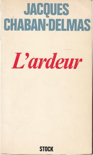 Seller image for L'ARDEUR for sale by Librera Vobiscum