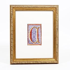 Seller image for Illuminated Manuscript: Large Initial "C" for sale by Manhattan Rare Book Company, ABAA, ILAB