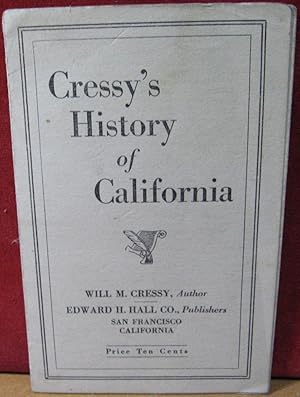 Seller image for Cressy's History of California for sale by Phyllis35