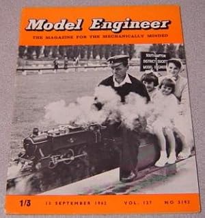 Seller image for Model Engineer, Volume 127, No. 3192, September 13, 1962 for sale by Books of Paradise