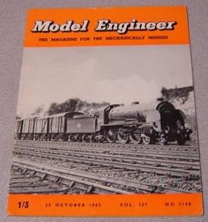 Seller image for Model Engineer, Volume 127, No. 3198, October 25, 1962 for sale by Books of Paradise