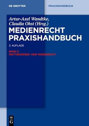 Immagine del venditore per Wettbewerbs- und Werberecht venduto da AHA-BUCH GmbH