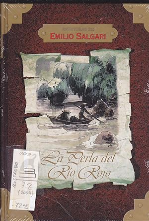 Imagen del vendedor de AVENTURAS DE EMILIO SALGARI- LA PERLA DEL RIO ROJO--ILUSTRACIONES -nuevo a la venta por CALLE 59  Libros