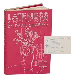 Bild des Verkufers fr Lateness: A Book of Poems (Signed First Edition) zum Verkauf von Jeff Hirsch Books, ABAA