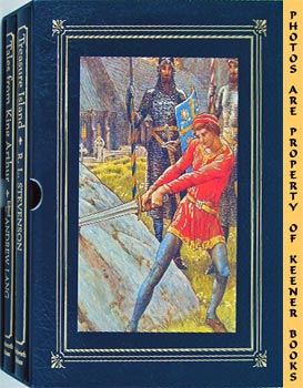 Bild des Verkufers fr Tales From King Arthur / Treasure Island : Two Volume Set In Slipcase zum Verkauf von Keener Books (Member IOBA)