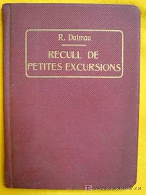 Bild des Verkufers fr RECULL DE PETITES EXCURSIONS. zum Verkauf von Librera Maestro Gozalbo