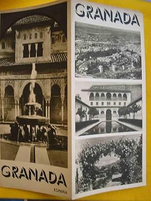 FOLLETO TURÍSTICO : GRANADA (Tourist brochure)