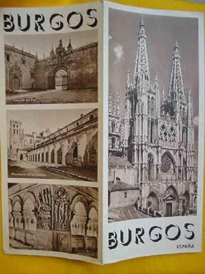FOLLETO TURÍSTICO : BURGOS (Tourist brochure)
