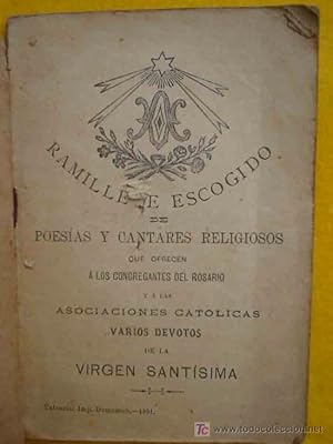 RAMILLETE ESCOGIDO DE POESÍAS Y CANTARES RELIGIOSOS