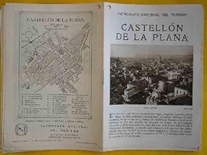 FOLLETO TURÍSTICO : CASTELLON DE LA PLANA (Tourist brochure).