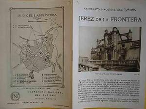 FOLLETO TURÍSTICO : JEREZ DE LA FRONTERA (Tourist brochure).