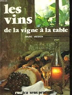 Image du vendeur pour LES VINS DE LA VIGNE A LA TABLE mis en vente par Le-Livre