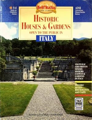 Historic Houses & Gardens Open to the Public in Italy