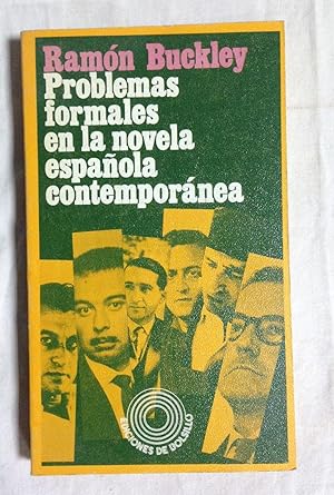 Bild des Verkufers fr PROBLEMAS FORMALES EN LA NOVELA ESPAOLA CONTEMPORNEA zum Verkauf von Librera Sagasta