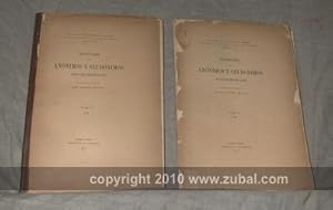 Immagine del venditore per Diccionario de anonimos y seudonimos hispanoamericanos. (Publicaciones del Instituto de investigaciones historicas, Universidad nacional, Buenos Aires, No. 26-27) venduto da Zubal-Books, Since 1961