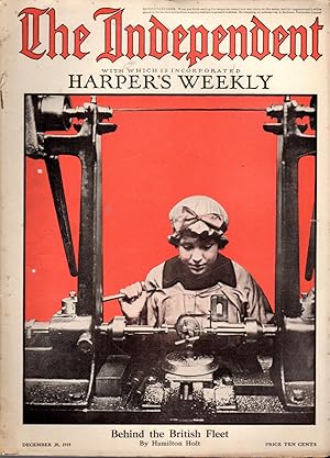 Seller image for The Independent (with Which is Incorporated Harper's Weekly) Volume 96, No. 3655: December 28, 1918 for sale by Dorley House Books, Inc.