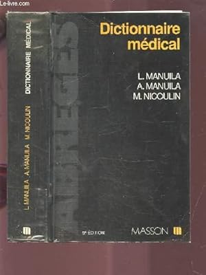 Seller image for DICTIONNAIRE MEDICAL. for sale by Le-Livre