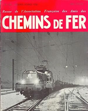 Revue de l'Association Française des amis des Chemins de Fer, Janvier-Février 1956 - N° 196