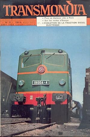 Transmondia, La revue de tous les Transports, Août 1956 - N° 23