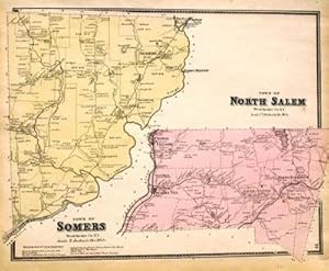 Imagen del vendedor de Town of Somers, Town of North Salem a la venta por Antipodean Books, Maps & Prints, ABAA