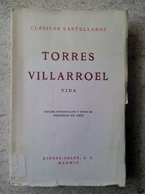 Imagen del vendedor de Torres Villarroel Vida a la venta por P Peterson Bookseller