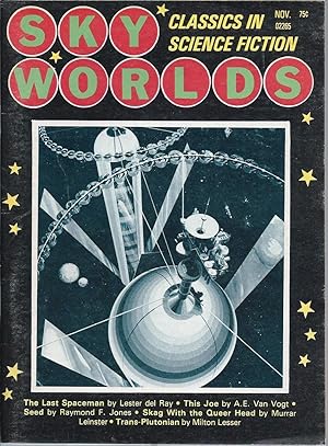 Imagen del vendedor de Skyworlds: Classics in Science Fiction November 1977 (Vol 1 No 1) (FIRST ISSUE) a la venta por John McCormick