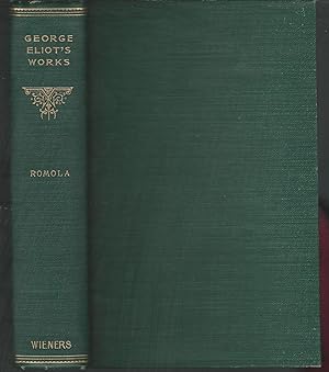 Image du vendeur pour Romola (Two Volumes in One Book) mis en vente par Dorley House Books, Inc.