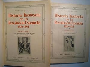 Imagen del vendedor de HISTORIA ILUSTRADA DE LA REVOLUCION ESPAOLA 1870 - 1931 2 Volumenes a la venta por Crapze Libros