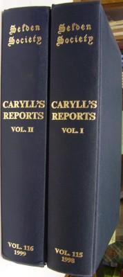 Reports of Cases by John Caryll Part I 1485-1499 and Part II 1501-1522