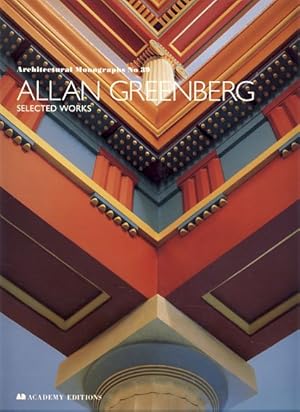 Bild des Verkufers fr Allan Greenberg. Selected works. zum Verkauf von Fundus-Online GbR Borkert Schwarz Zerfa