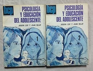 Imagen del vendedor de PSICOLOGA Y EDUCACIN DEL ADOLESCENTE. 2 Tomos a la venta por Librera Sagasta