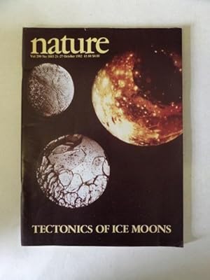 Nature: Tectonics of Ice Moons - Vol 299 No 5885 October 1982