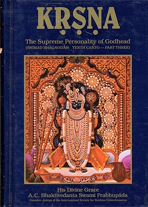 Bild des Verkufers fr Srimad Bhagavatam: Tenth Canto Part 3 (Three): Krisna: The Supreme Personality Fo Godhead: Liberation zum Verkauf von Dorley House Books, Inc.