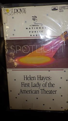 Bild des Verkufers fr Helen Hayes First Lady of the American Theater Cassette Tape Audio National Public Radio ( Digital Recording Unabridged) 1986, Spotlight She reflects on distinguished 80 year career in show business From Silent Films to Broadway zum Verkauf von Bluff Park Rare Books