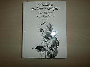 Seller image for ANTHOLOGIE DES LECTURES EROTIQUES for sale by Le temps retrouv