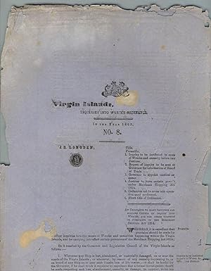 Inquiries into wrecks ordinance. In the year 1863. No. 8. J. R. Longden [caption title]