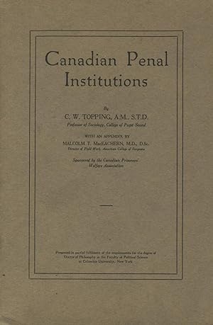 Canadian penal institutions