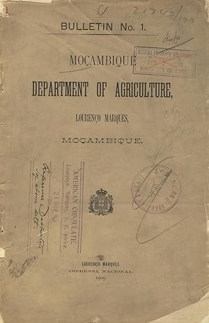 Bulletin no. 1. Mocambique, Department of Agriculture, Lourenco Marques