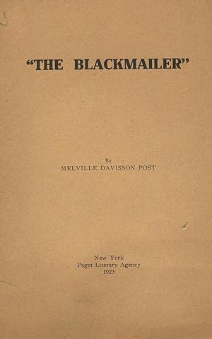 The blackmailer