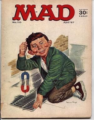 Imagen del vendedor de Mad Magazine - Number # 110 - April 1967 a la venta por West Portal Books