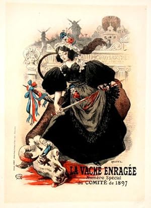 Affiche pour la "Vache enragee", Les Maitres de l'Affiche, Pl 179